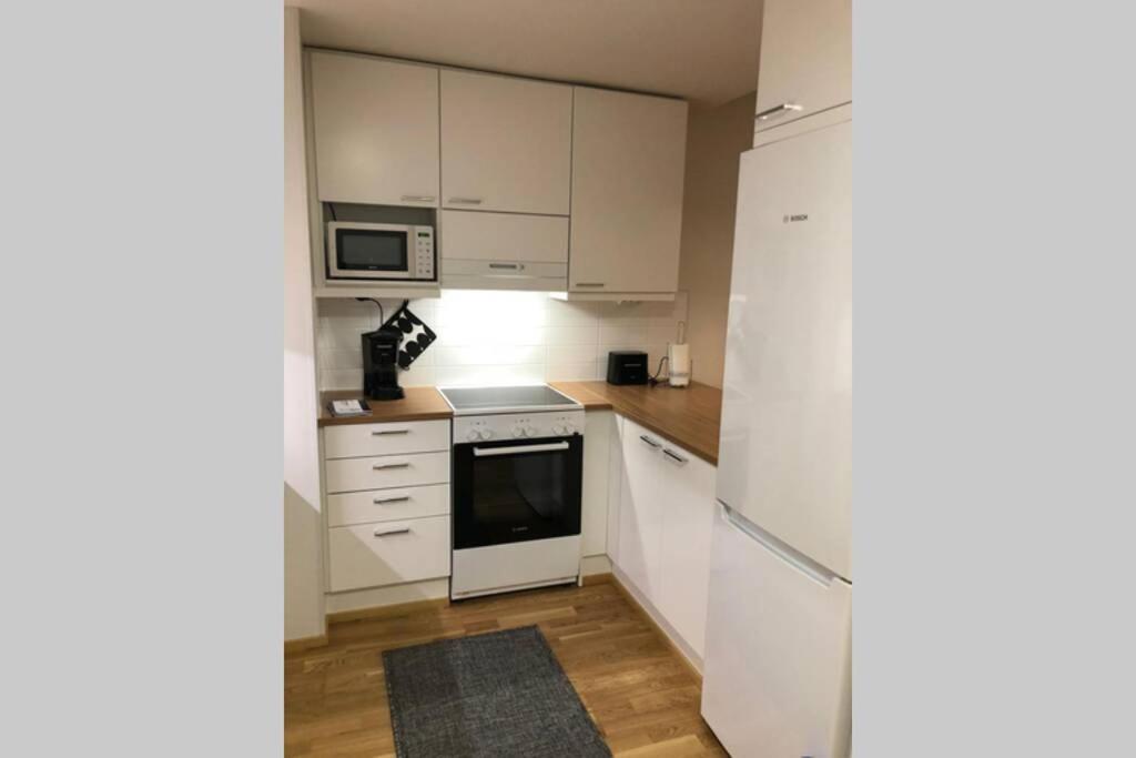 Keskustan Kaksio 45 M2 Autopaikalla, Rautatienkatu 19, 9 Krs Apartment Oulu Ngoại thất bức ảnh