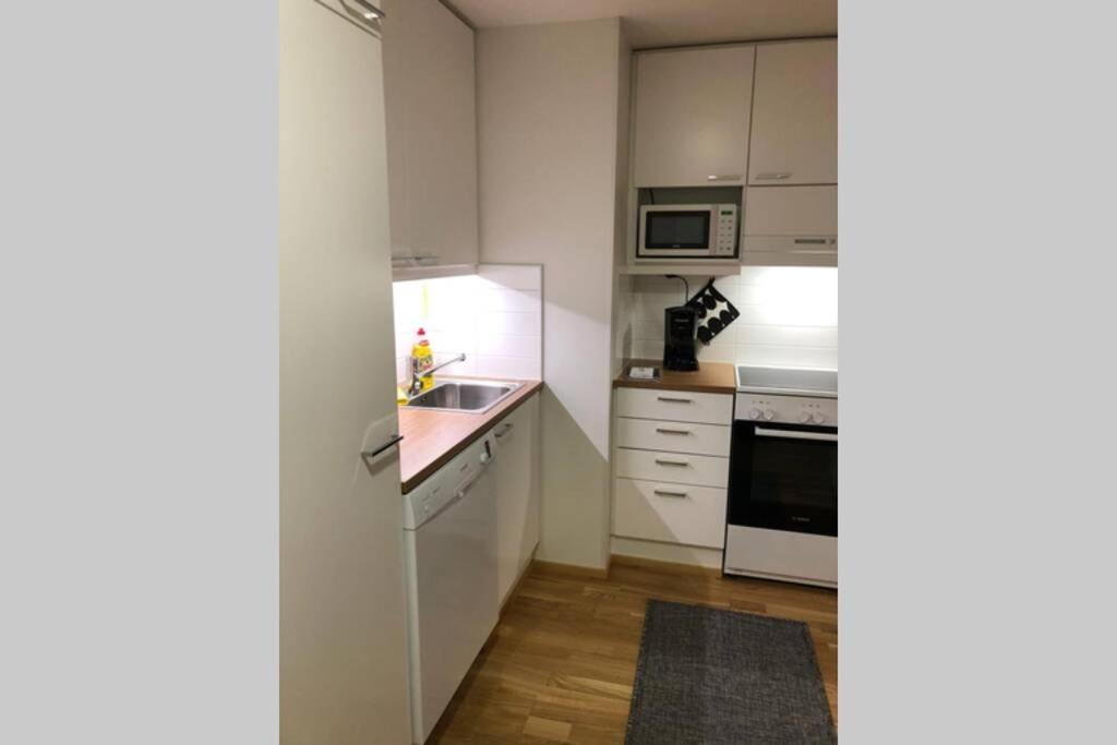 Keskustan Kaksio 45 M2 Autopaikalla, Rautatienkatu 19, 9 Krs Apartment Oulu Ngoại thất bức ảnh